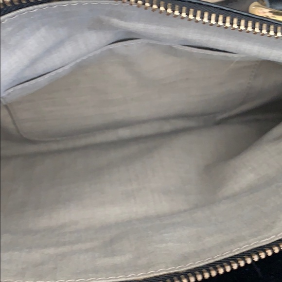 Marc Jacobs Black & Gold Space Zipper Tote Bag - Picture 3 of 4